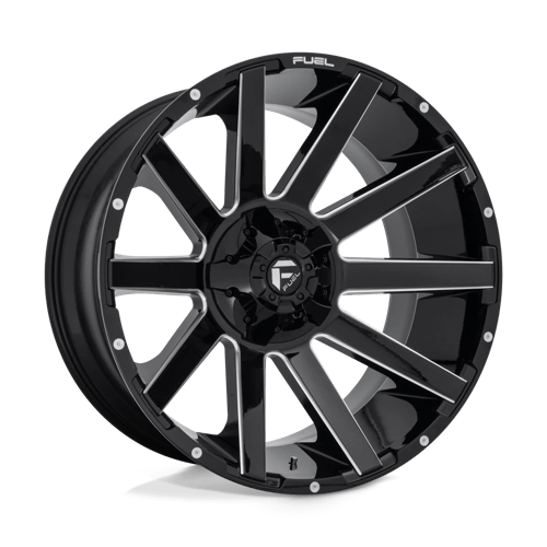 Fuel Offroad CONTRA 24x12 -44MM 8x165.1 GLOSS BLACK MILLED D61524208247