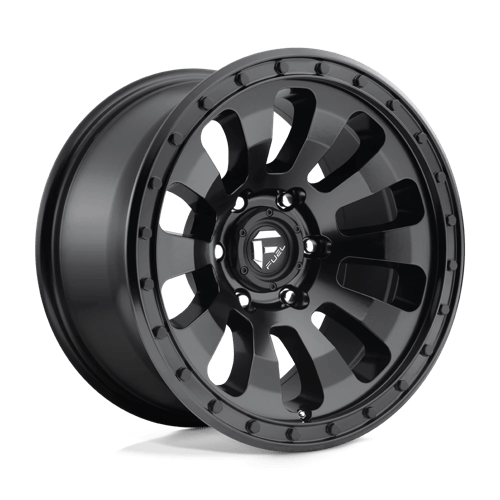 Fuel Offroad TACTIC 17x9 -12MM 6x139.7 MATTE BLACK D63017908345