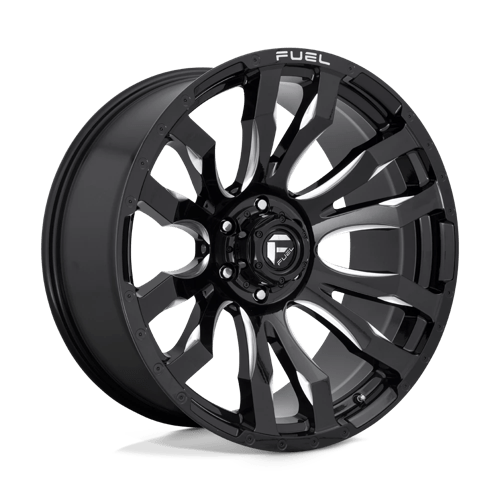 Fuel Offroad BLITZ 18x9 -12MM 8x170 GLOSS BLACK MILLED D67318901745