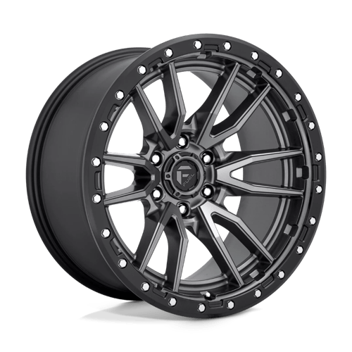 Fuel Offroad REBEL 20x10 -18MM 6x139.7 MATTE GUN METAL BLACK BEAD RING D68020008447