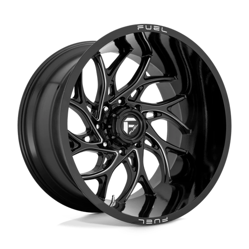 Fuel Offroad RUNNER 20x8.25 -195MM 8x210 GLOSS BLACK MILLED D74120829325