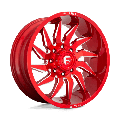 Fuel Offroad SABER 20x9 1MM 6x139.7 CANDY RED MILLED D74520908450