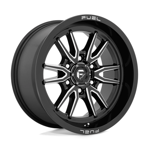 Fuel Offroad CLASH 18x9 1MM 6x139.7 GLOSS BLACK MILLED D76118908450