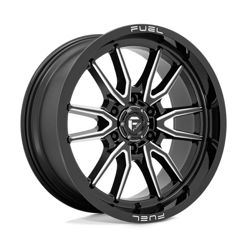 Fuel Offroad CLASH 20x9 1MM 6x139.7 GLOSS BLACK MILLED D76120908450