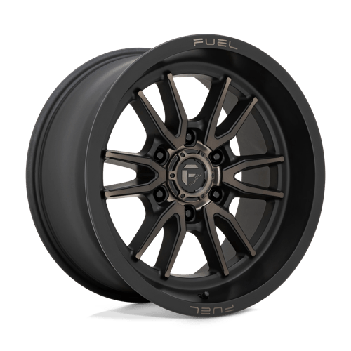 Fuel Offroad CLASH 18x9 1MM 6x135 MATTE BLACK DOUBLE DARK TINT D76218908950