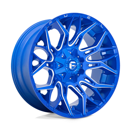 Fuel Offroad TWITCH 22x10 -18MM 8x170 ANODIZED BLUE MILLED D77022001747