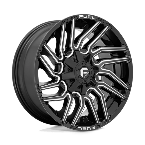 Fuel Offroad TYPHOON 20x9 1MM 5x114.3/5x127 GLOSS BLACK MILLED D77320902650