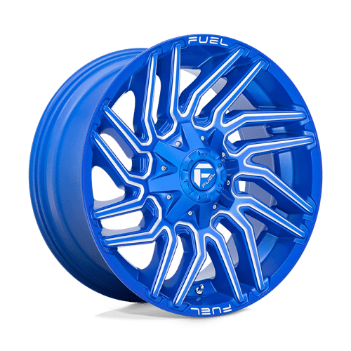 Fuel Offroad TYPHOON 20x9 1MM 8x165.1 ANODIZED BLUE MILLED D77420908250