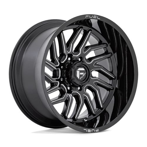 Fuel Offroad HURRICANE 20x10 -18MM 8x180 GLOSS BLACK MILLED D80720001847