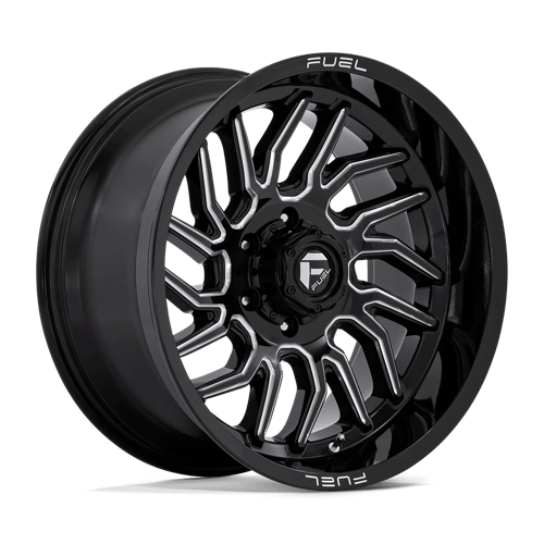 Fuel Offroad HURRICANE 20x10 -18MM 6x135 GLOSS BLACK MILLED D80720008947