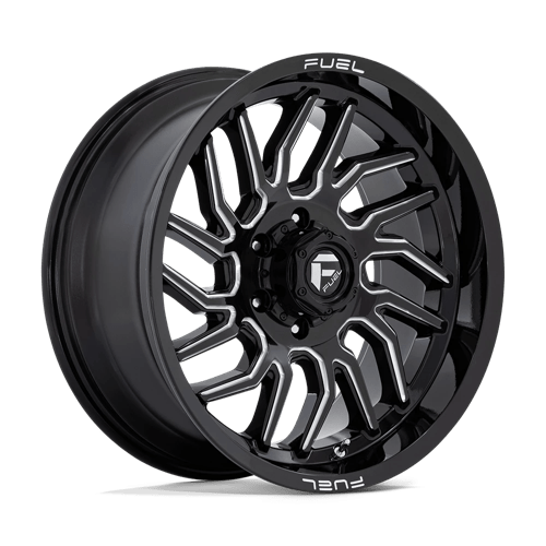 Fuel Offroad HURRICANE 20x9 1MM 6x139.7 GLOSS BLACK MILLED D80720908450