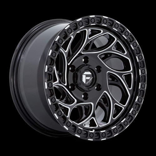 Fuel Offroad RUNNER,OR 17x9 1MM 6x139.7 GLOSS BLACK MILLED D84017908450