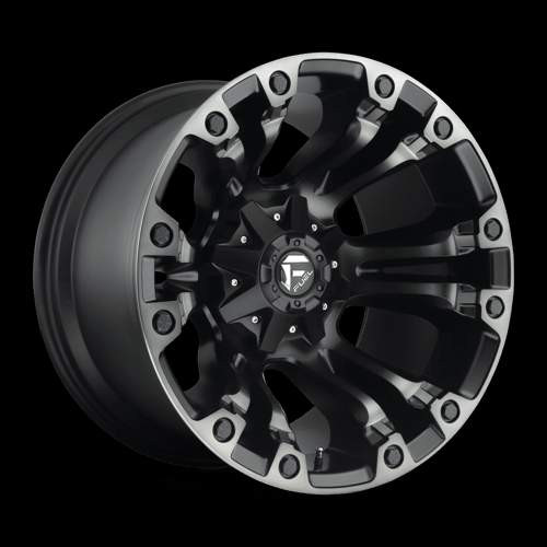 Fuel Offroad VAPOR 20x9 35MM 5x114.3/5x120 MATTE BLACK GRAY TINT D85120905263A