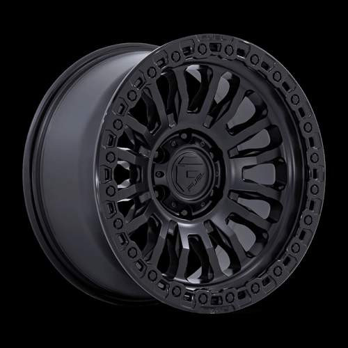 Fuel Offroad RINCON 18x9 1MM 8x165.1 MATTE BLACK W/ GLOSS BLACK LIP FC857MB18908001