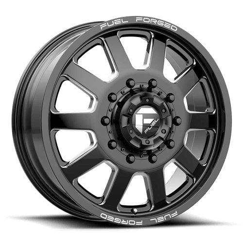 Fuel Offroad FF09D 22x8.25 105MM 10x225 MATTE BLACK MILLED DE092282A9