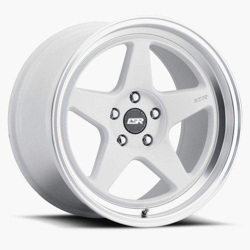Esr Wheels CR5 18x8.5 +30MM 5x100 Gloss White 88511130 CR5WHT-1
