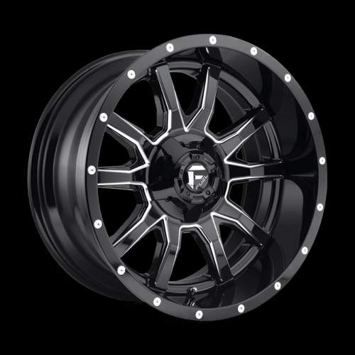 Fuel Offroad VANDAL 20x9 20MM 5x139.7/5x150 GLOSS BLACK MILLED D62720907057