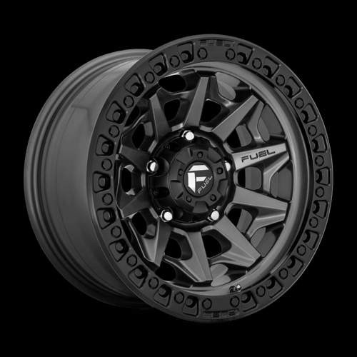 Fuel Offroad COVERT 20x9 1MM 5x150 MATTE GUN METAL BLACK BEAD RING D71620905650