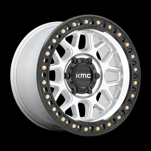 Kmc KM549 GRS 18x9 18MM 8x180 MACHINED W/ SATIN BLACK LIP KM54989088518