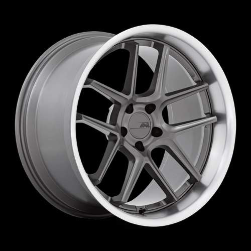 American Racing AR942 BISHOP 20x9.5 15MM 5x115 MATTE GUNMETAL W/ MACHINED LIP AR942AD20951515