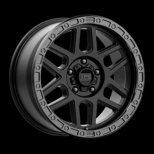 Kmc KM544 MESA 18x9 25MM 5x150 SATIN BLACK W/ GLOSS BLACK LIP KM54489058725A