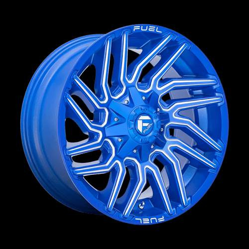 Fuel Offroad TYPHOON 20x9 1MM 5x114.3/5x127 ANODIZED BLUE MILLED D77420902650