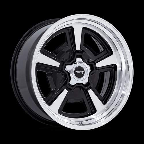 American Racing VN517 MARAUDER 18x8 5x120.65 GLOSS BLACK MACHINED W/ DIAMOND CUT LIP VN517BD18803400