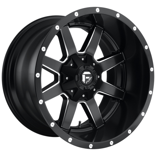 Fuel Utv MAVERICK 15x7 13MM 4x156 MATTE BLACK MILLED D5381570A544