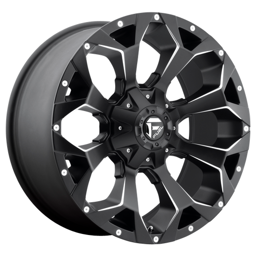 Fuel Utv ASSAULT 15x7 13MM 4x137 MATTE BLACK MILLED D5461570A644