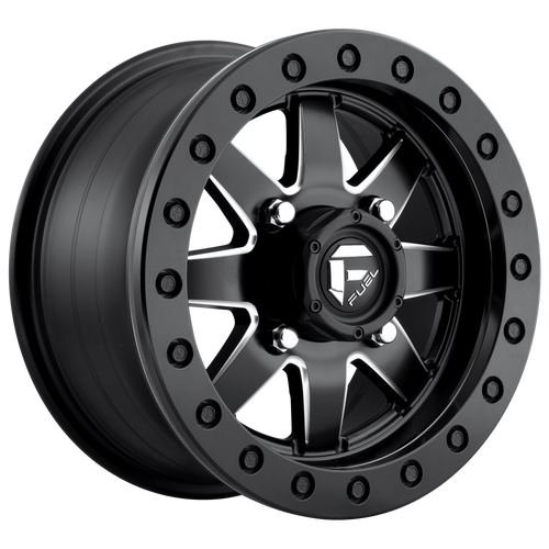 Fuel Utv MAVERICK,BEADLOCK 18x7 38MM 4x137 MATTE BLACK MILLED D9381870A655