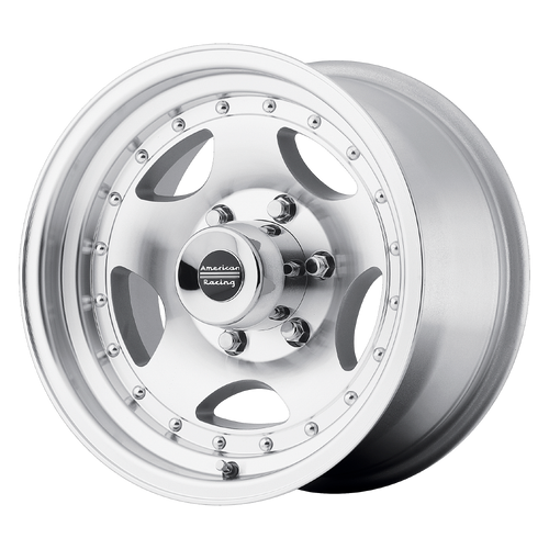 American Racing AR23 15x10 -44MM 5x127 MACHINED W/ CLEAR COAT AR235173