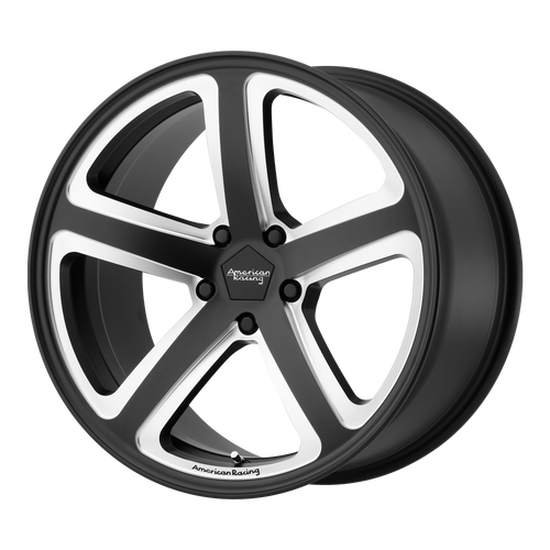 American Racing AR922 HOT LAP 20x9 25MM 5x120 SATIN BLACK MILLED AR92229052925