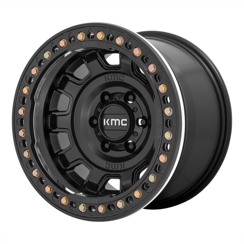 Kmc KM236 TANK BEADLOCK 17x9 -38MM 8x170 SATIN BLACK KM23679087738N