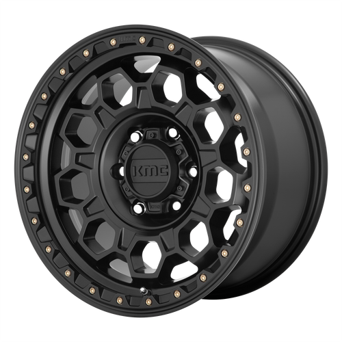 Kmc KM545 TREK 17x8 35MM 6x139.7 SATIN BLACK KM54578062735