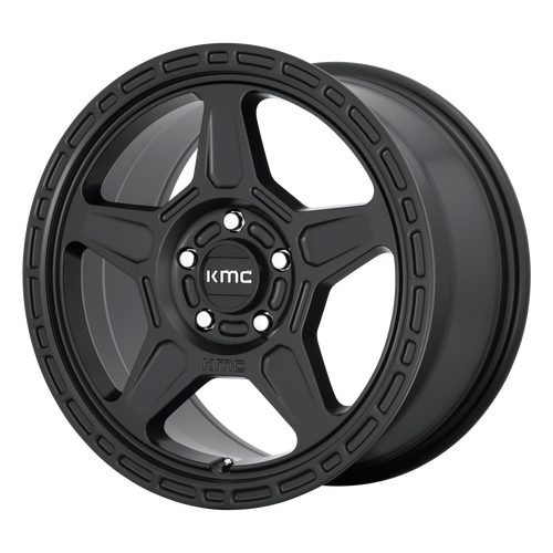 Kmc KM721 ALPINE 17x8 38MM 5x112 SATIN BLACK KM72178057738