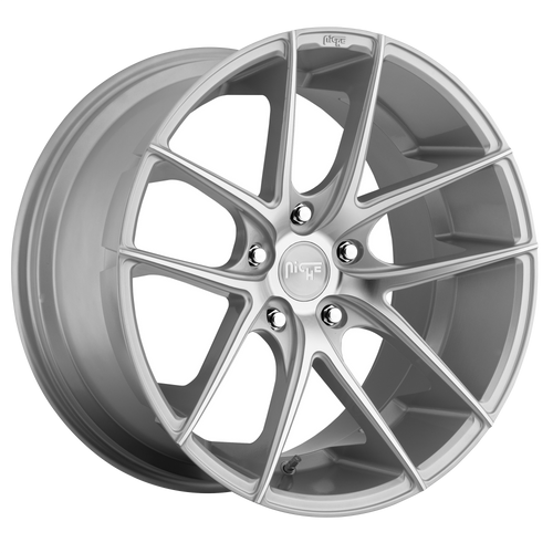 Niche TARGA 19x8.5 35MM 5x120 GLOSS SILVER MACHINED M131198521+35