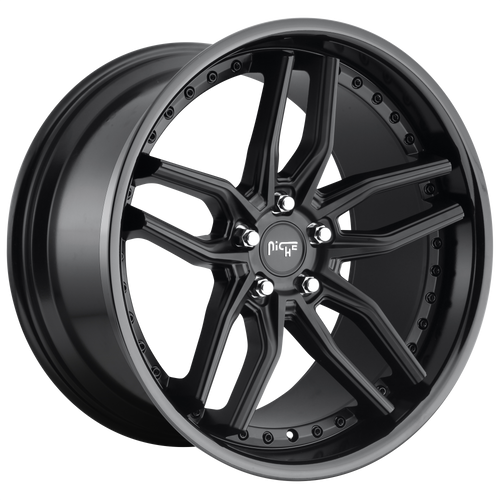 Niche METHOS 19x9.5 35MM 5x120 GLOSS BLACK MATTE BLACK M194199521+35