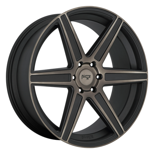 Niche CARINA 20x10.5 40MM 5x112 MATTE MACHINED DOUBLE DARK TINT M236200543+40