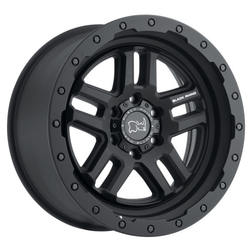 Black Rhino BARSTOW 20x9.5 6x139.7 TEXTURED MATTE BLACK 2095BTW006140M12