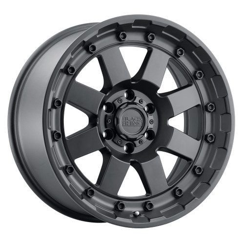 Black Rhino CLEGHORN 18x9 -18MM 8x170 MATTE BLACK 1890CGH-88170M25