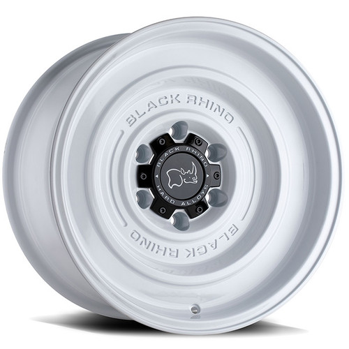 Black Rhino SOLID 17x9.5 -12MM 6x139.7 GLOSS WHITE 1795SLD-26140W12