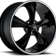 Foose LEGEND 17x7 1MM 5x120.65 GLOSS BLACK MILLED F10417706140