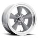 American Racing VN309 TT O 15x5 -6MM 5x114.3 VINTAGE SILVER W/ MACHINED LIP VN3095565