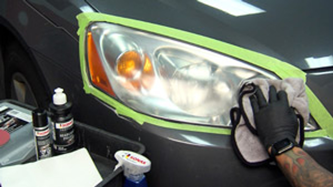 HEADLIGHT RESTORATION - How to restore faded headlights 