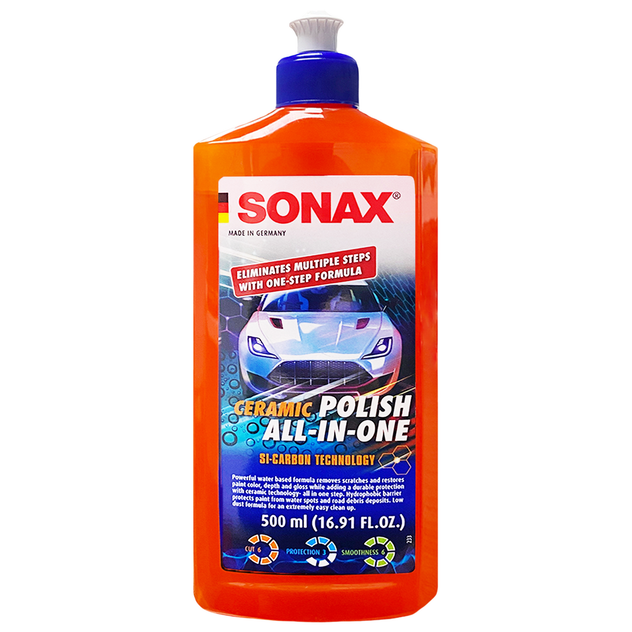 SONAX Polish & Wax COLOR Nano Pro BLACK new car polishing 296141 FREE SHIP  250m