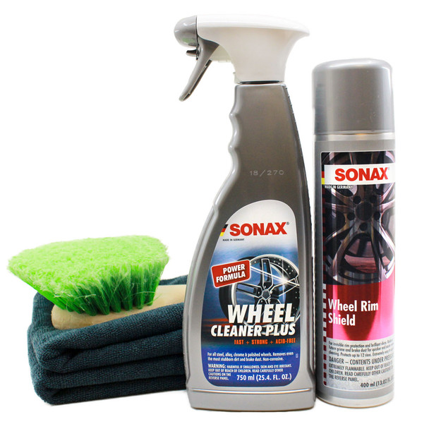 SONAX Clean and Protect Wheel Care Combo