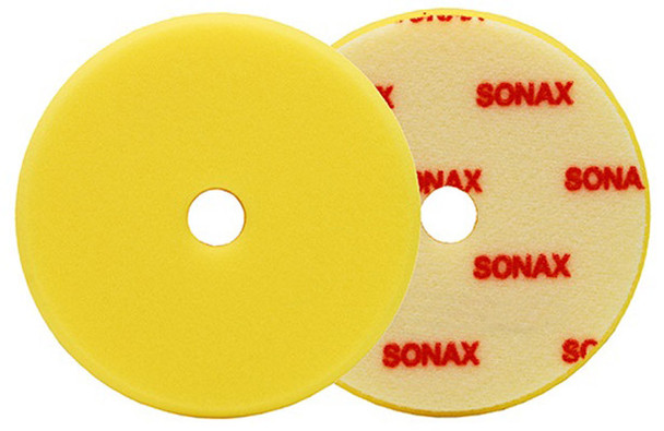 SONAX Yellow Dual Action Polishing Pad 5.75 inches (143 mm)
