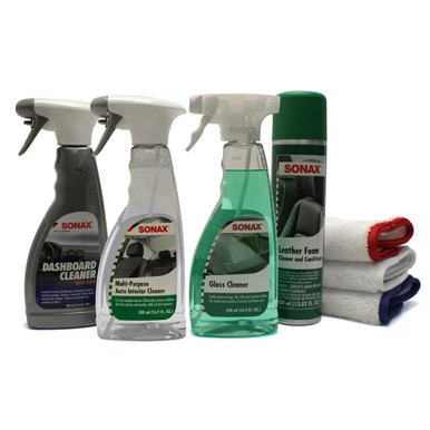 Car Cleaning Wipes SONAX INTERIOR CARE WIPES Interior Clean Wash Cockpit  Seats