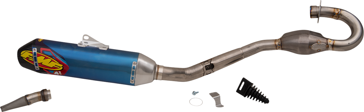 Fmf - 4.1 RCT Exhaust with MegaBomb - Anodized Titanium - Factory 4.1 ...