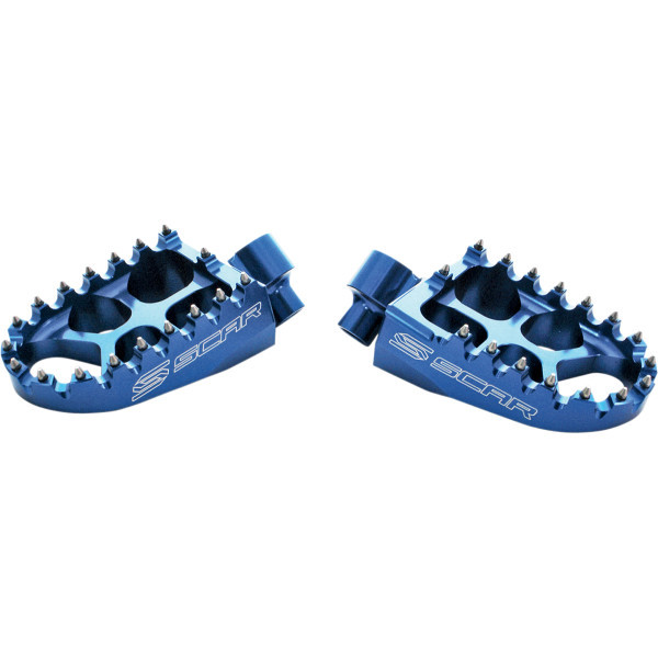 Rsca Racing Scar Racing - Footpegs Evo Scar Blue - S3512B - UTV Nut